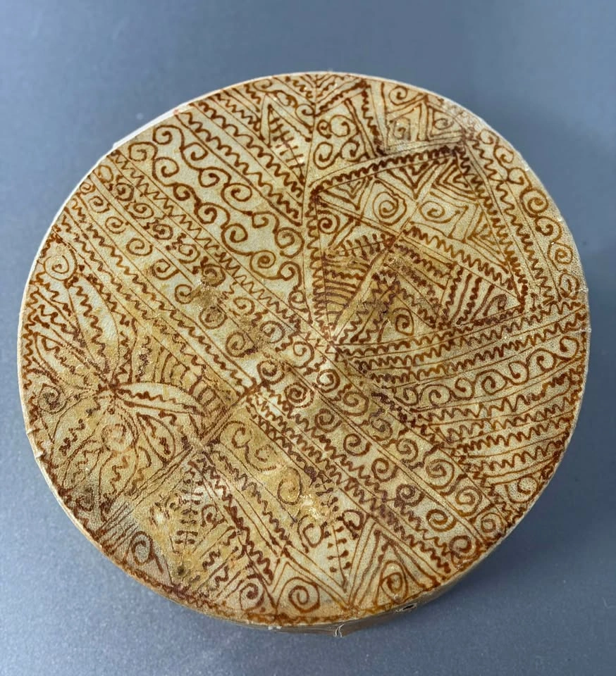 Vintage Handcrafted African Hide Frame Drum - photo 3