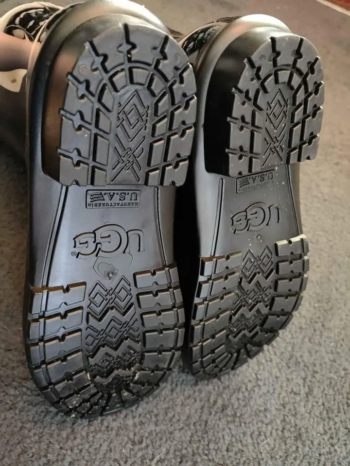 UGG Rubber Rain Boots Black - size 9 US image indicator(7)