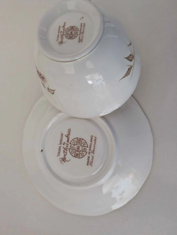 Northumbria bone China tea set - photo 2