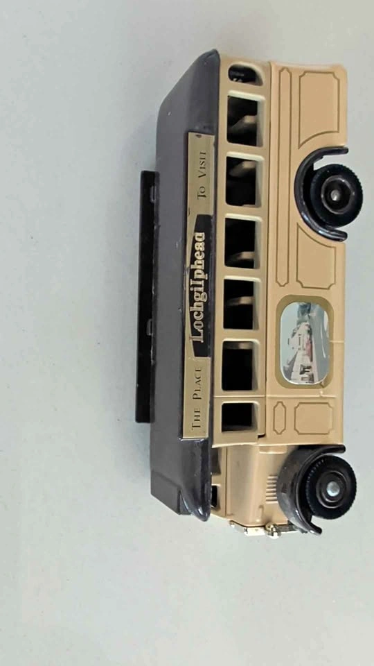 Vintage Diecast Model Bus
