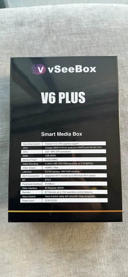 vSeeBox V6 PLUS Smart Media Player - photo 4