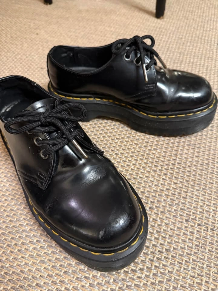 Dr. Martens 1461 Quad Platform Shoes-Size M6/L7, UK5, EU38 - photo 4