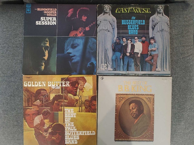 Vintage Blues Vinyl Records LPs - all for $100