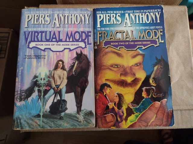 Fantasy books: Virtual Mode and Fractal Mode