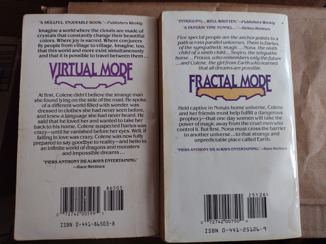 Fantasy books: Virtual Mode and Fractal Mode - photo 2