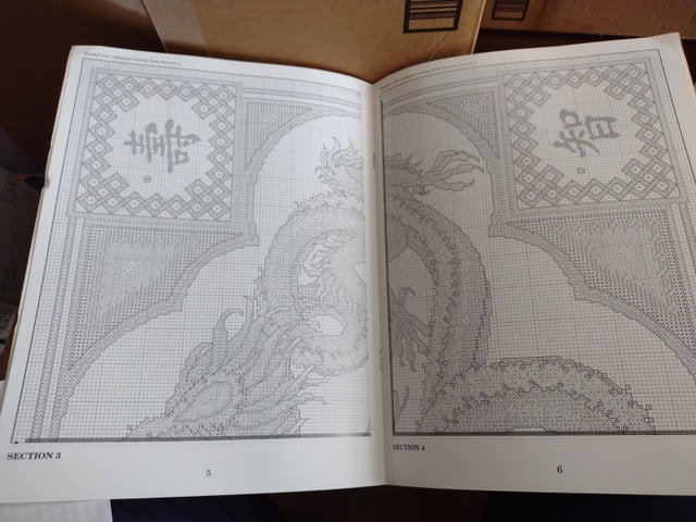 Celestial Dragon Cross-Stitch Pattern - photo 4
