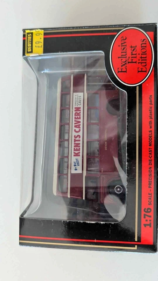Exclusive First Editions 1:76 Devon General Kents Cavern Bus