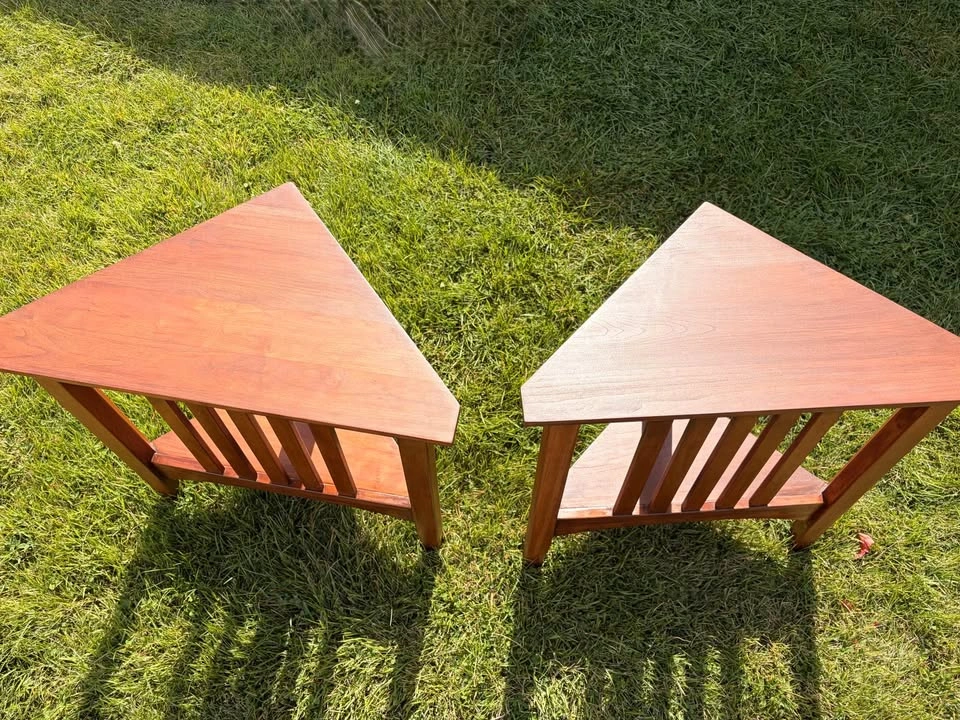 Ethan Allen Solid American Cherry 3-Piece Table Set - photo 5