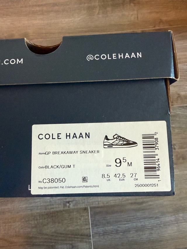 Cole Haan Men’s GrandPro leather sneakers US 9.5 - photo 4