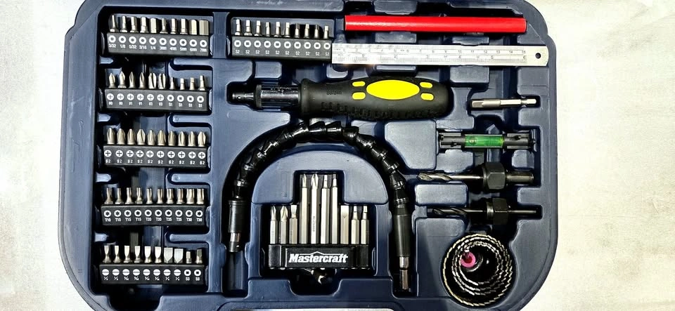 Mastercraft Drill & Screwdriver Bit Set – Brand New - photo 3