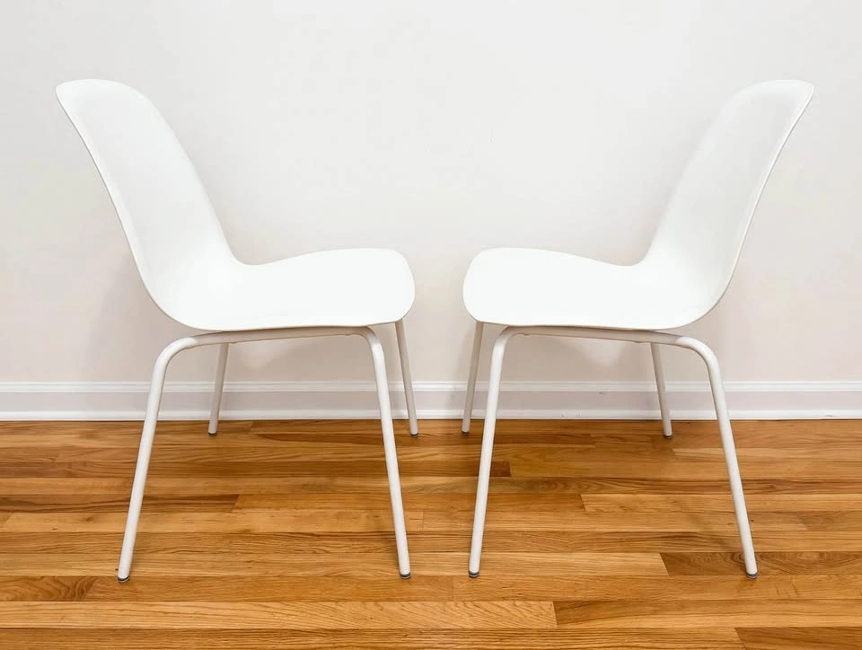 IKEA LIDAS White Chairs - Set of 2 - photo 2