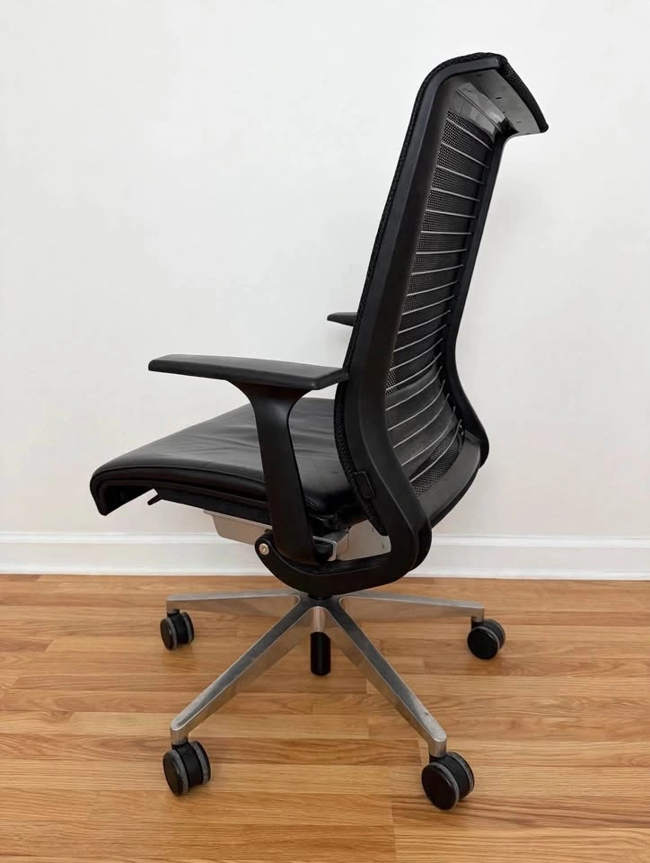 Steelcase Think V1 - Genuine Leather - 90% OFF - Home Stored - photo 4
