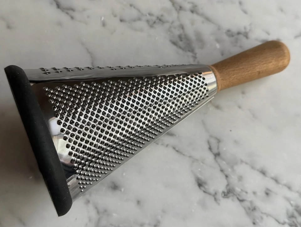 Stainless Steel Cheese Grater Set - Box Grater + Cone Grater - photo 2