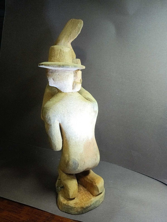 Navajo Wood Carving by L.T. Shepard - photo 3