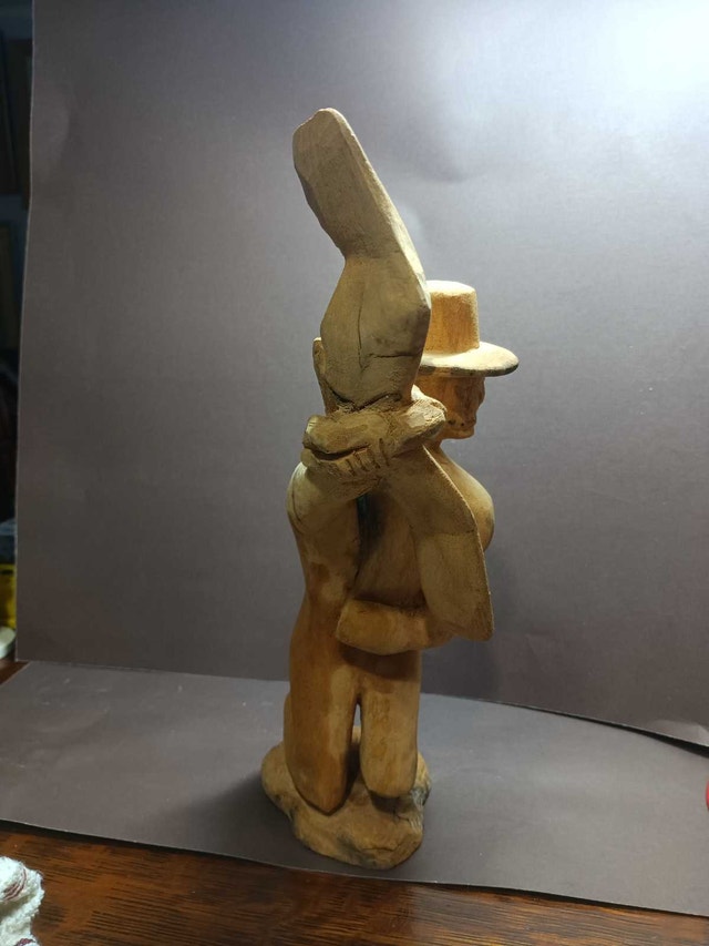 Navajo Wood Carving by L.T. Shepard - photo 4