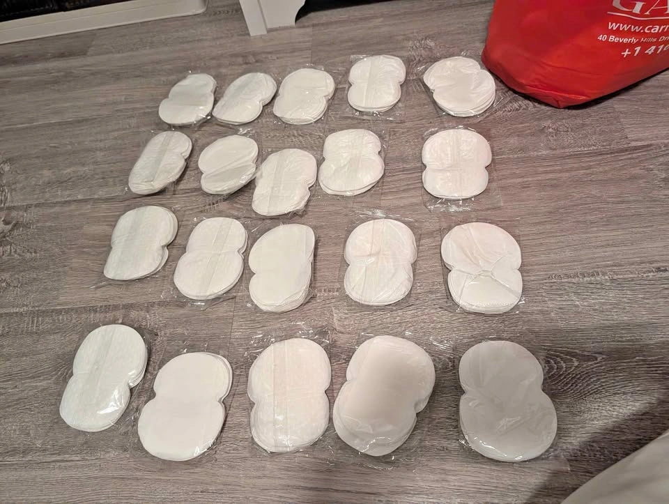 Disposable Underarm Sweat Pads (200 units-100 pairs)