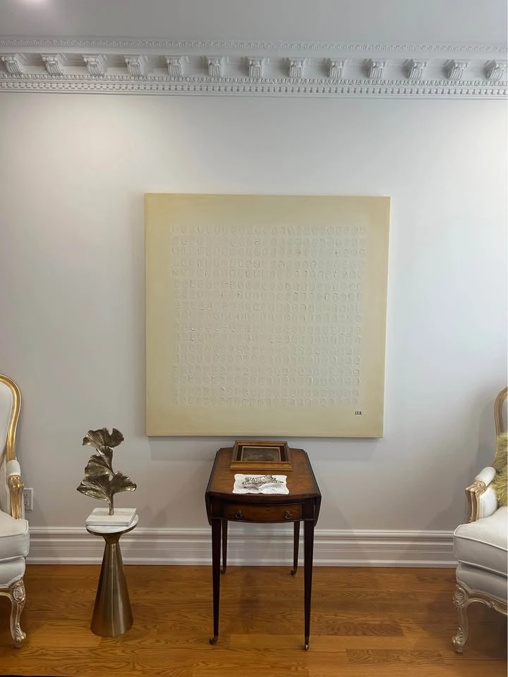 Large Original Abstract Painting | 50x50 Minimalist Art - photo 5