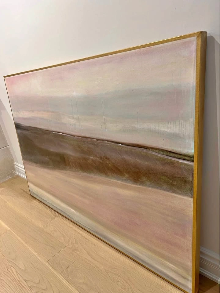 Large Original Landscape Abstract Canvas Wall Art 40x60"
