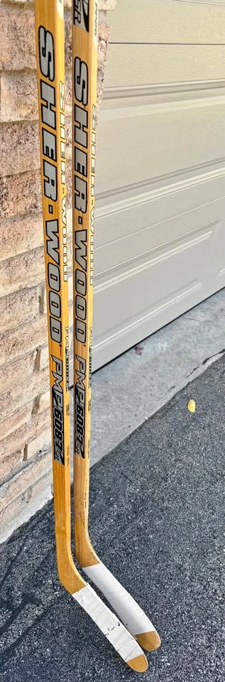 Pair of Classic Sher-Wood PMP 6087 SR Senior Hockey Sticks