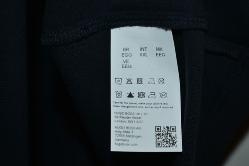 Hugo Boss Men Navy Blue Short Sleeve Polo SZ XXL - photo 5