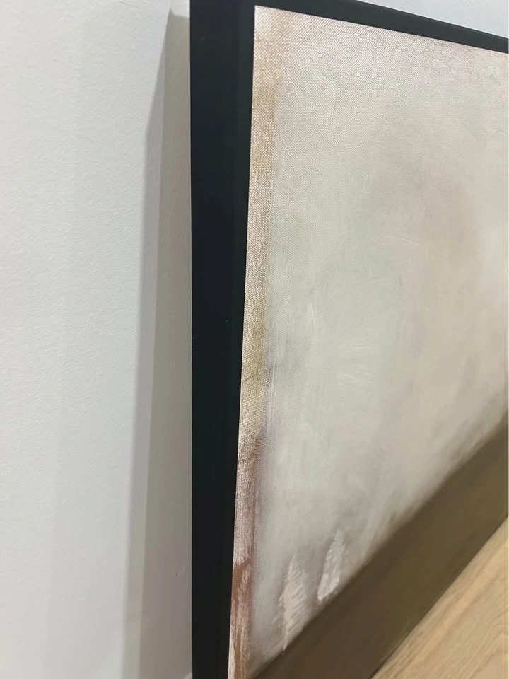 Large Minimalist Wabi-Sabi Abstract Painting 36X36” - photo 2