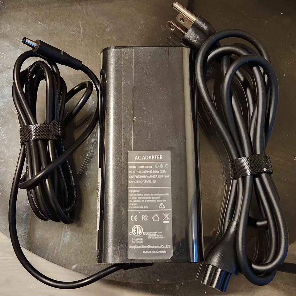 Dell Compatible 130W Laptop Power Adapter Charger (4.5mm) - photo 2