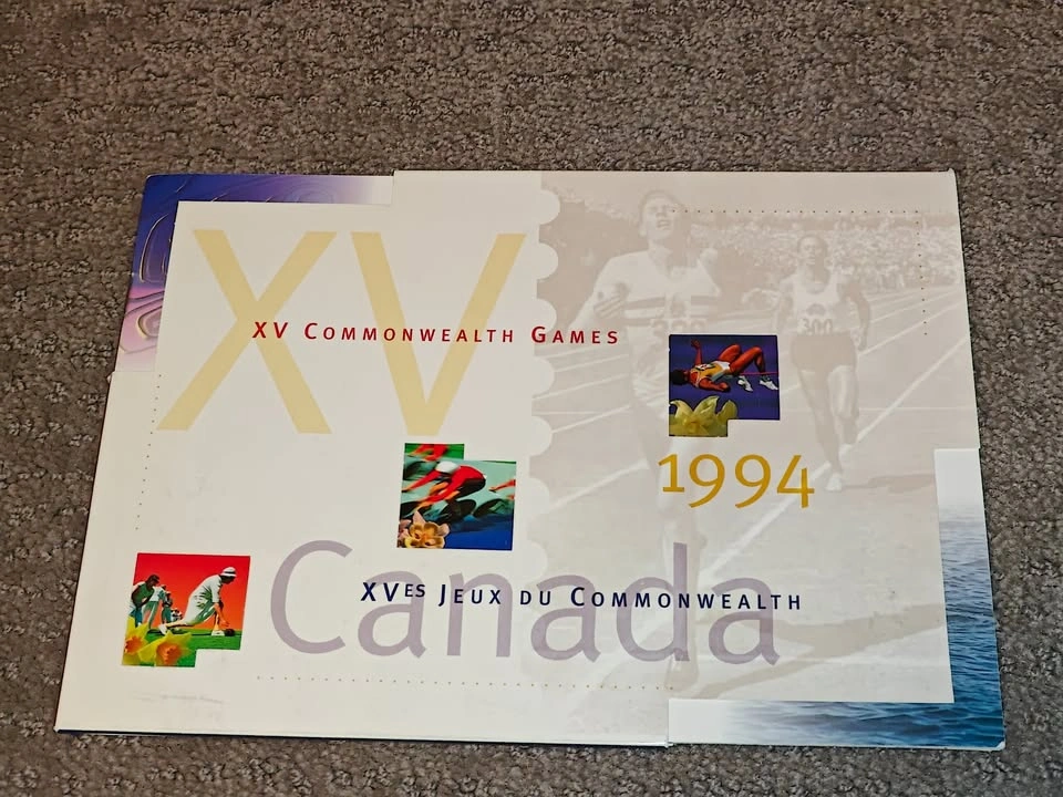 XV Commonwealth Games Commemorative Stamp & First Day Cover Set - photo 2