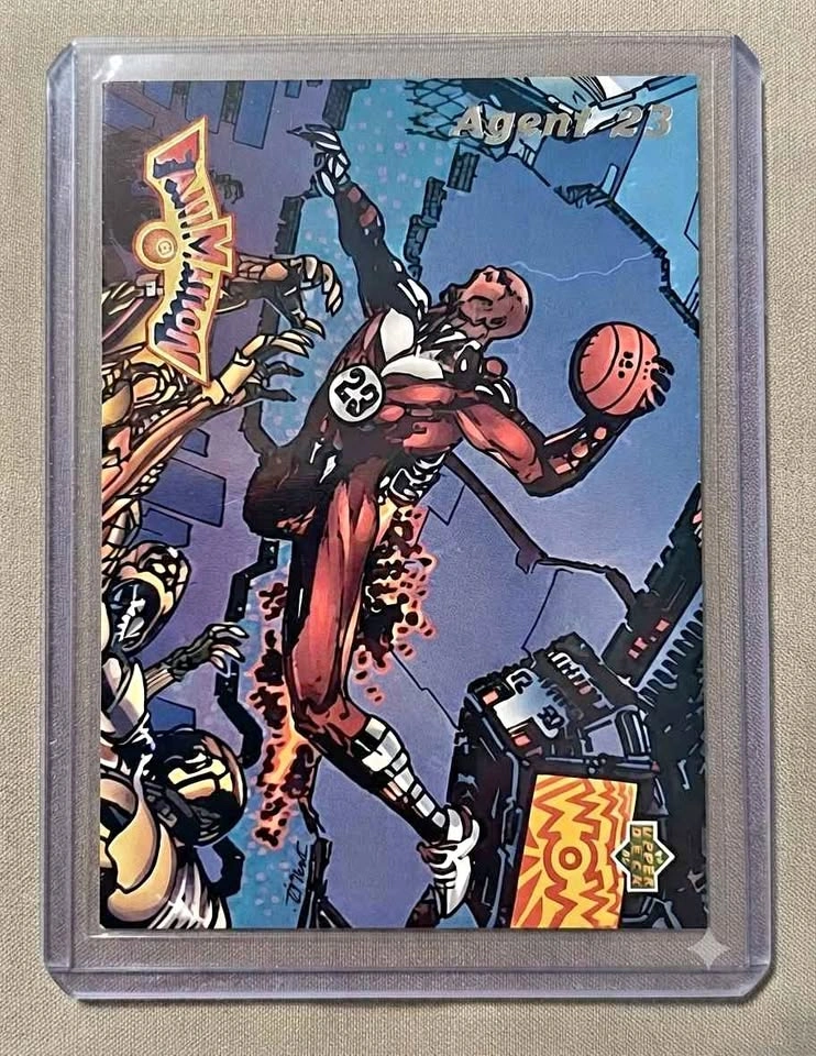 Rare 1992-93 Basketball Michael Jordan Fanimation #506 Agent #23