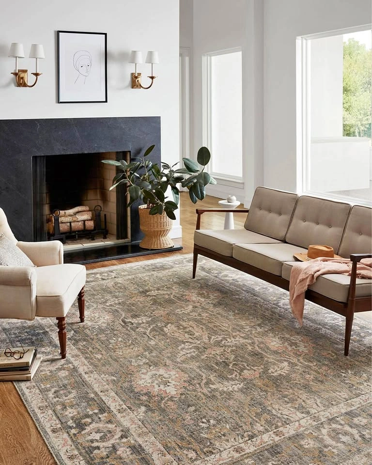 Loloi x Chris Loves Julia Rosemarie Area Rug – 7’10” x 10’