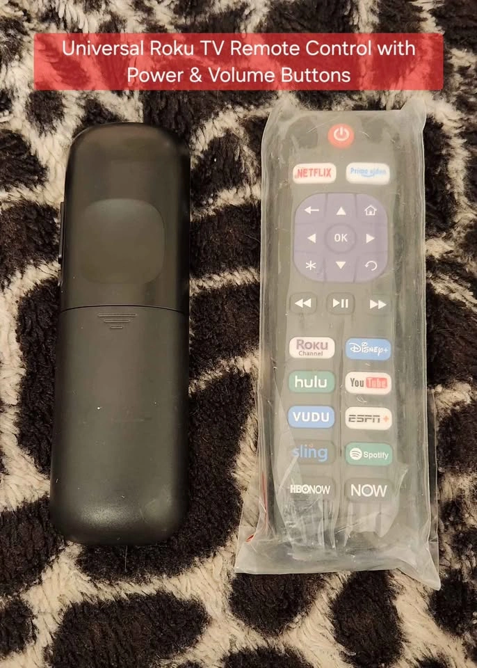 Universal Roku TV Remote Control with Power & Volume Buttons - photo 3