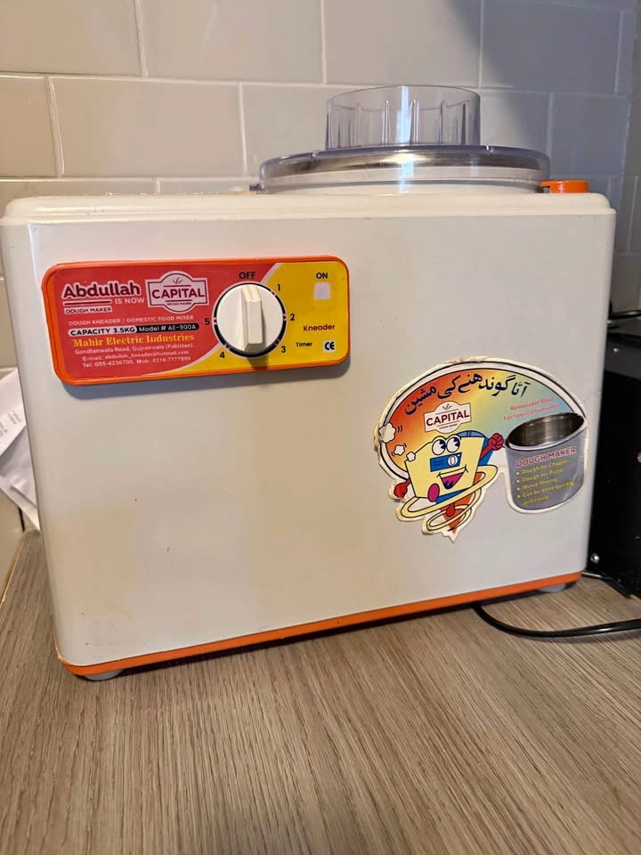 Dough Maker Machine - 3.5L Capacity, 220V-240V