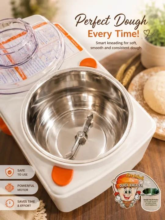 Dough Maker Machine - 3.5L Capacity, 220V-240V - photo 4