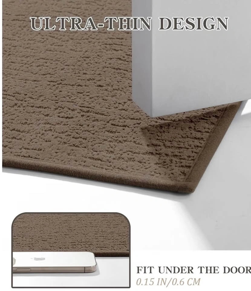 Bath Mat Sets 5 Piece, Absorbent Quick Dry Bathroom Mat - photo 5