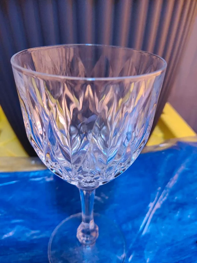 Glass Stemmed Wine Chalices - Set of 12 image indicator(2)