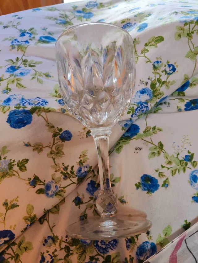 Glass Stemmed Wine Chalices - Set of 12 image indicator(4)