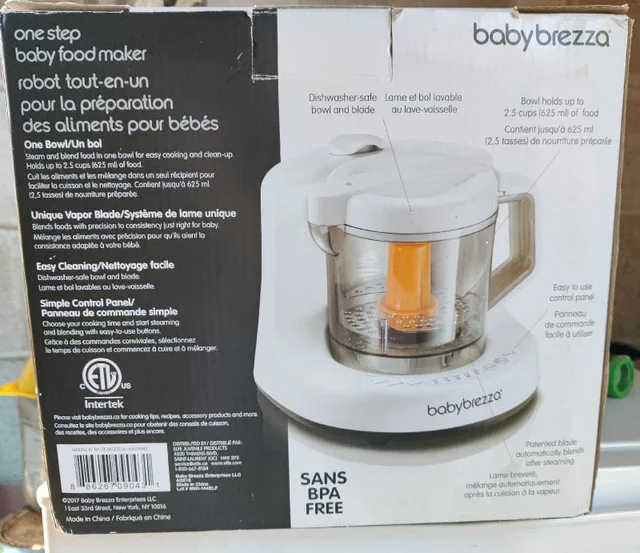 Baby Brezza One Step Baby Food Maker image indicator(6)