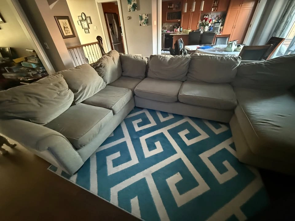 Large Grey Sectional - photo 2