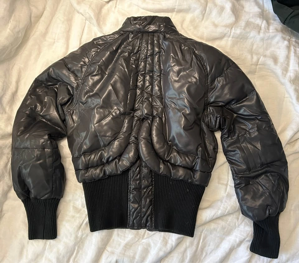 BEBE Y2K cropped bomber - photo 3