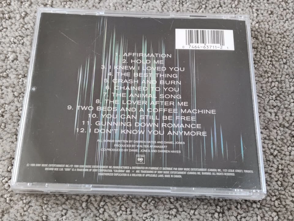 Savage Garden - Affirmation - Audio Pop Music CD Album - photo 3