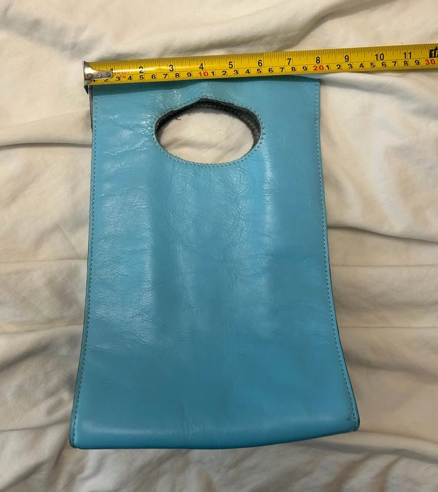 Real leather hand bag - photo 2