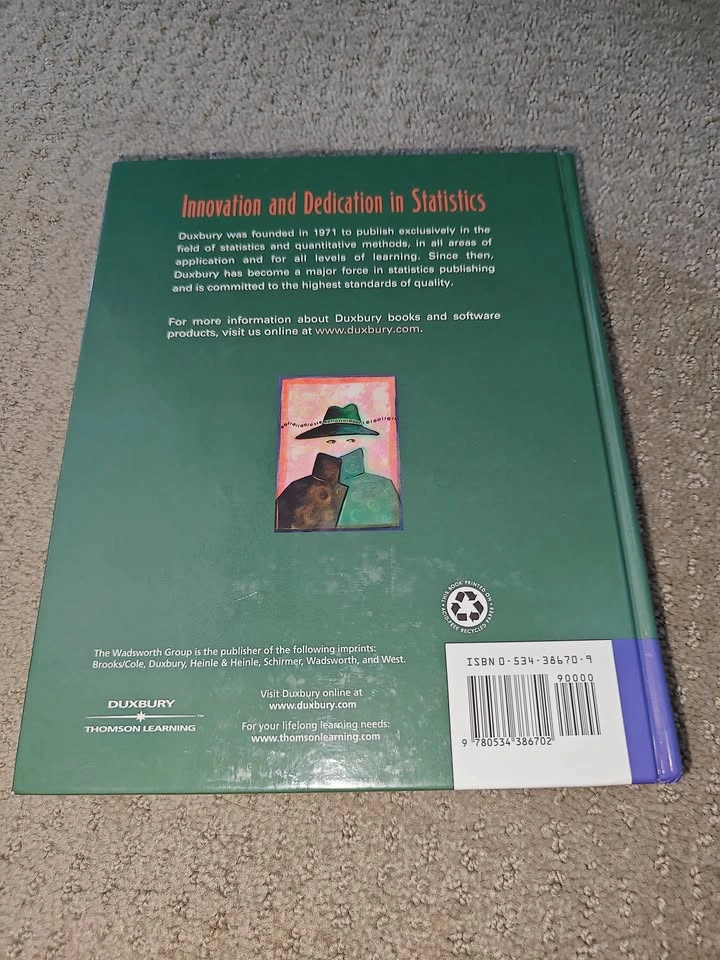 Statistical Sleuth 2nd Edition (Ramsey & Schafer) Stats Textbook - photo 2