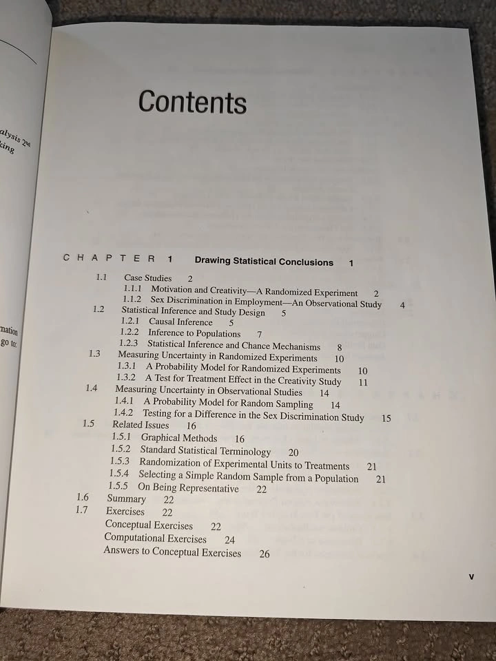 Statistical Sleuth 2nd Edition (Ramsey & Schafer) Stats Textbook - photo 3