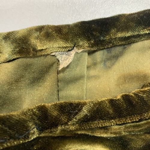 Vintage Y2K Joy Jeans Crushed Velvet Pants XS Brown Gold - photo 5