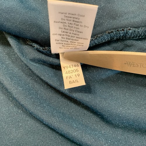 Venus Blue Velvet Top XS Lace Princess Seam Sweetheart - photo 5