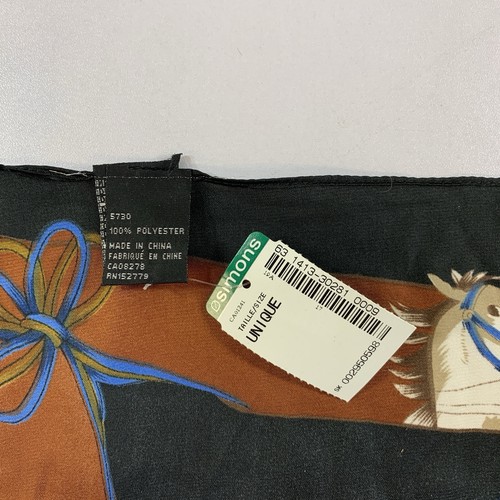 Di Firenze Equestrian Square Scarf Horse Saddle Bridle - photo 3