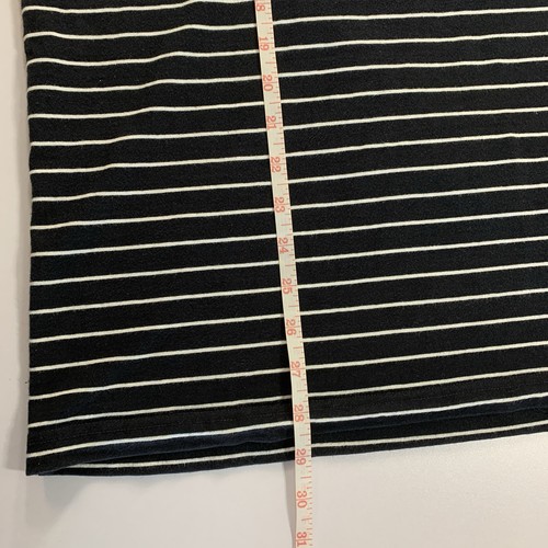 Palace Striped T-shirt Mens XL Crewneck Black White - photo 5