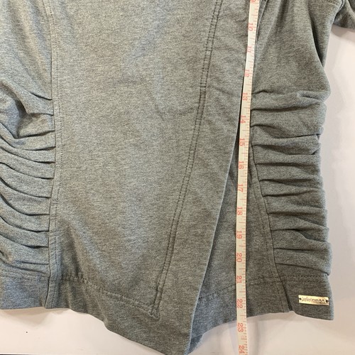 Lululemon Solace Jacket Size 4 Grey Ruched Asymmetrical - photo 3
