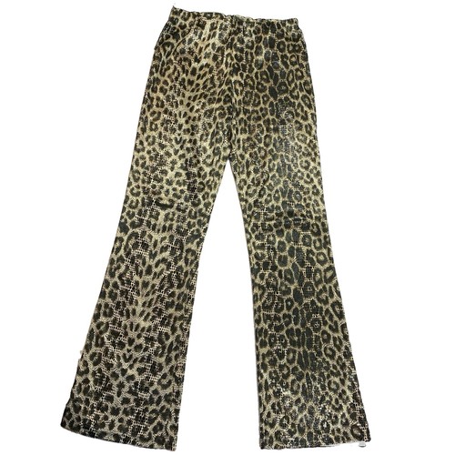 Vintage Seduction Leopard Print Snake Skin Pants Y2K Indie