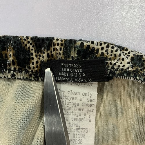 Vintage Seduction Leopard Print Snake Skin Pants Y2K Indie - photo 3