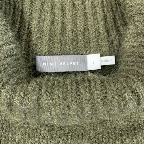 Mint Velvet Sleeveless Mock neck Wool Alpaca Blend Sweater Vest - photo 2